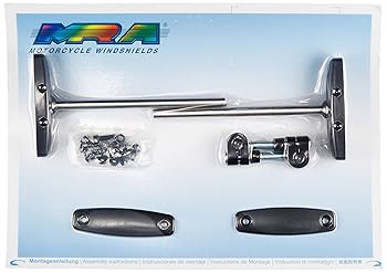 SV650専用　MRAスクリーン MRA Naked Racing Windscreen Suzuki SV650 2017-2024 - RevZilla